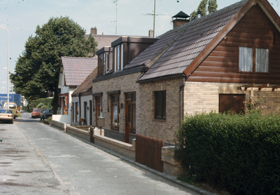 21344 Gezicht op de voorgevels van de panden Amsterdamsestraatweg 849-hoger te Utrecht.